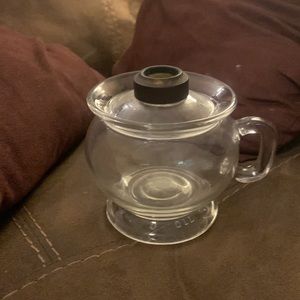 Antique Lomax lamp bottom